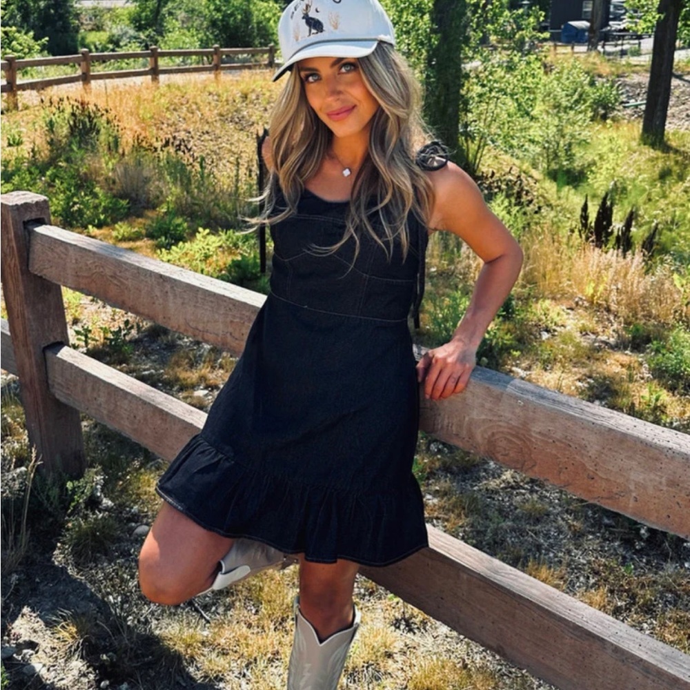 Stylish Black Mini Dress